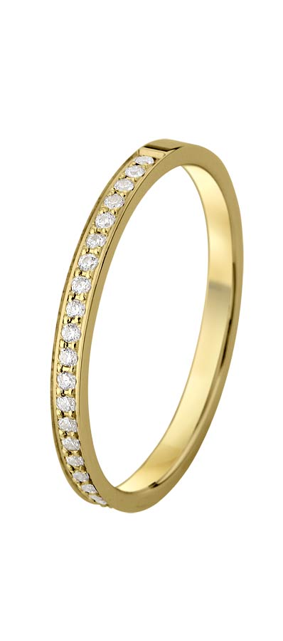533687-5100-001 | Memoirering Erzgebirge 533687 585 Gelbgold, Brillant 0,185 ct H-SI100% Made in Germany   1.616.- EUR   